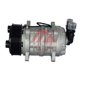 COMPRESSOR TM16 POLIA 8PK 119MM 8 ORELHAS 24 VOLTS SAÍDA PARA CIMA R134A