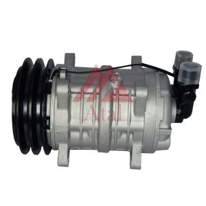 COMPRESSOR TM 16HS 24 VOLTS 8 ORELHAS POLIA 2A 135MM SAIDA PARA CIMA