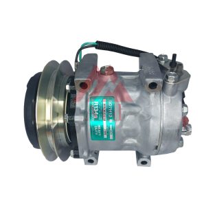 COMPRESSOR SANDEN NEW HOLLAND 7H13 POLIA 1B 146MM 24 VOLTS PASSANTE