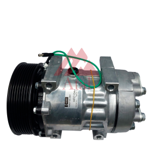 COMPRESSOR DENSO CAMINHÃO VOLVO POLIA 8PK 132MM 24 VOLTS PASSANTE