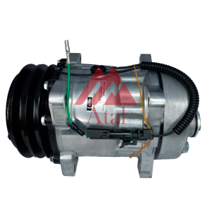 COMPRESSOR DENSO 7H15 POLIA 2A 132MM 12 VOLTS 8 ORELHAS SAÍDA TRASEIRA ENGATE