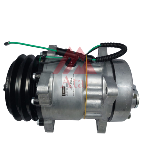 COMPRESSOR DENSO 7H15 POLIA 2A 132MM 24 VOLTS 8 ORELHAS SAÍDA TRASEIRA ENGATE