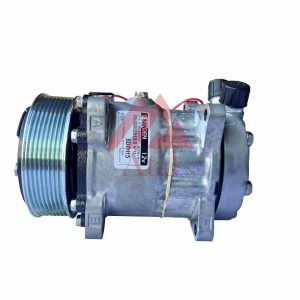 COMPRESSOR SANDEN 7H15 POLIA 8PK 119MM 12 VOLTS 8 ORELHAS SAIDA CIMA MACHO