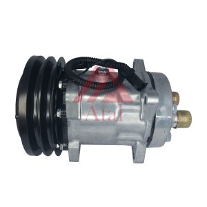 COMPRESSOR SANDEN 7H15 MÁQUINA CASE/NEW HOLLAND TC5070 POLIA 2A 152MM 12 VOLTS