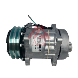 COMPRESSOR SANDEN FLX POLIA 2A 132MM 12 VOLTS 8 ORELHAS ENGATE SAIDA TRASEIRA