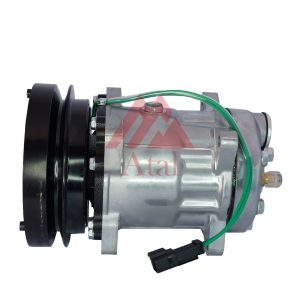 COMPRESSOR SANDEN 7H15 CATERPILLAR 938G POLIA 1V 153MM 24 VOLTS