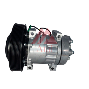 COMPRESSOR SANDEN 7H15 VOLVO FH POLIA 8PK 180MM 24 VOLTS PASSANTE
