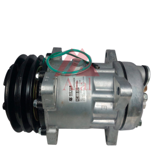 COMPRESSOR SANDEN 7H15 VALTRA/TRATOR MASSEY FERGUSON 6360 POLIA 2A 132MM 12 VOLTS 8 ORELHAS