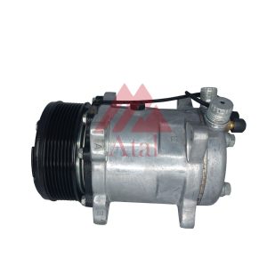 COMPRESSOR SANDEN 5H14 POLIA 8PK 130MM 8 ORELHAS 12 VOLTS UNIVERSAL R134A