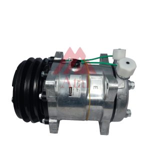COMPRESSOR DENSO 5H14 POLIA 2A 24 VOLTS 8 ORELHAS SAÍDA PARA CIMA ROSCA
