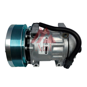 COMPRESSOR SANDEN 7H15 CASE 8000/8800 POLIA 8PK 12 VOLTS PASSANTE
