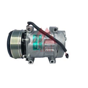 COMPRESSOR MASSEY FERGUSON/VALTRA/NEW HOLLAND POLIA 6PK 119MM 12 VOLTS 7H15