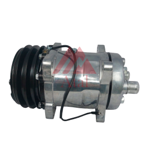 COMPRESSOR SANDEN 5H14 POLIA 2A 130MM 12 VOLTS 8 ORELHAS SAIDA TRASEIRA