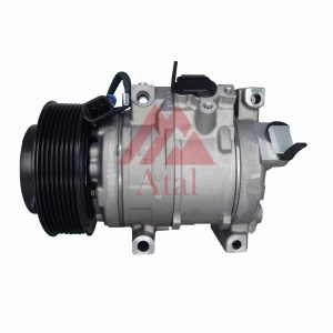 COMPRESSOR JOHN DEERE MÁQUINA RETROESCAVADEIRA 310K/210K 10SRE18C 24 VOLTS POLIA 126MM