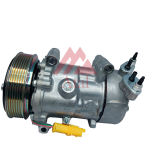 COMPRESSOR PEUGEOT/CITROËN C3 MOTOR 1.4 2007>2012 POLIA 6PK 119MM 12 VOLTS CÂMBIO MANUAL SD6V12