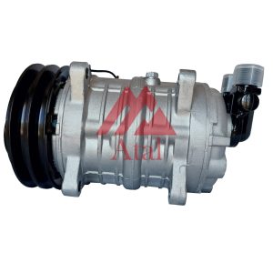 COMPRESSOR TM 16HS POLIA 2A 135MM 12 VOLTS 8 ORELHAS SAÍDA PARA CIMA R134A 163CM