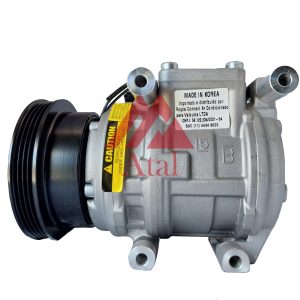 COMPRESSOR SPORTAGE 2004> 12 VOLTS POLIA 4PK 127MM