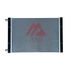 CONDENSADOR UNIVERSAL 14X22X16MM CONEXÕES SUCÇÃO/DESCARGA RETAS FLUXO PARALELO