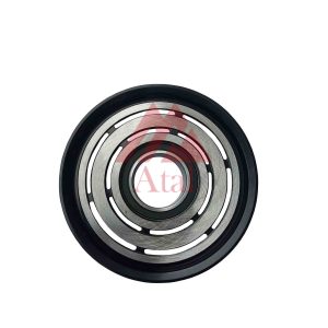 POLIA DO COMPRESSOR DENSO 10P15 TOYOTA COROLLA 6PK 2002>2007 COM ROLAMENTO